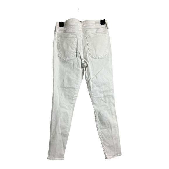 Abercrombie & Fitch Jeans White Denim Simone high Rise Super Skinny 6 28 AF - Picture 5 of 5